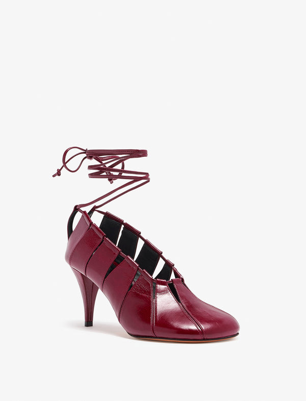 Proenza Schouler Proenza Schouler Glove Hinge Pumps - Merlot
