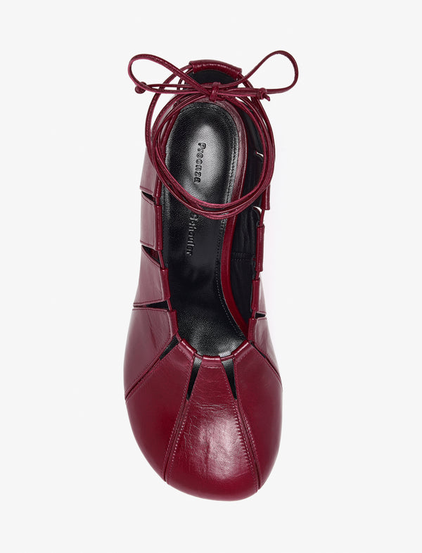 Proenza Schouler Proenza Schouler Glove Hinge Pumps - Merlot