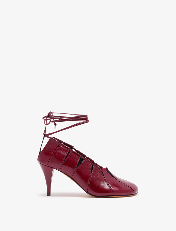 proenza schouler Proenza Schouler Glove Hinge Pumps - Merlot