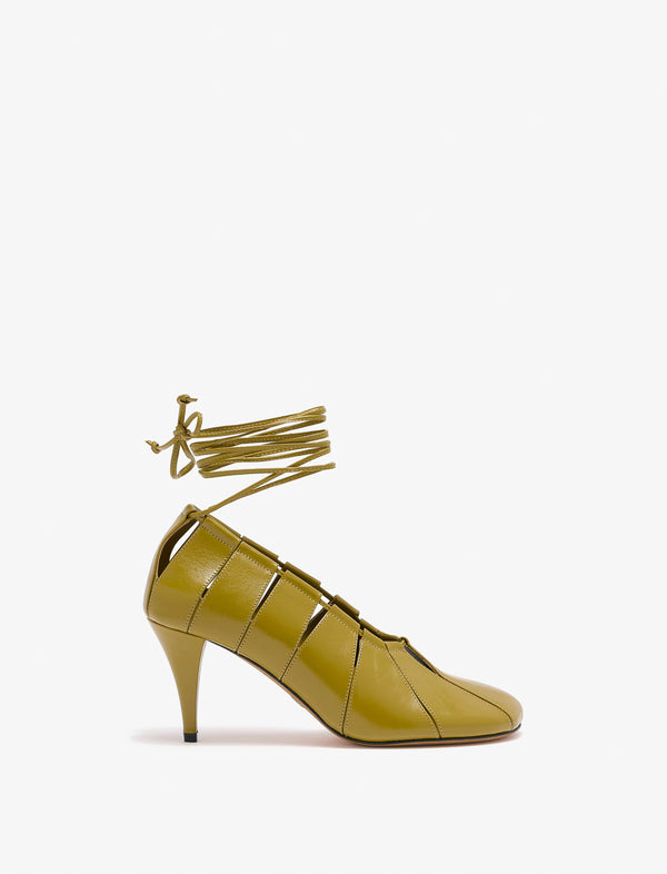 proenza schouler Proenza Schouler Glove Hinge Pumps - Olive Oil