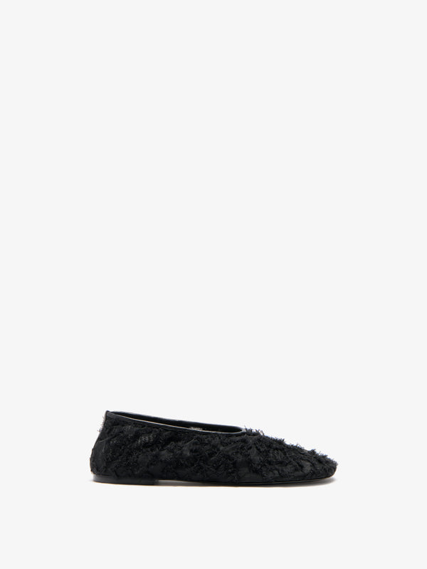 Proenza Schouler Proenza Schouler Glove Lace Flats - Black