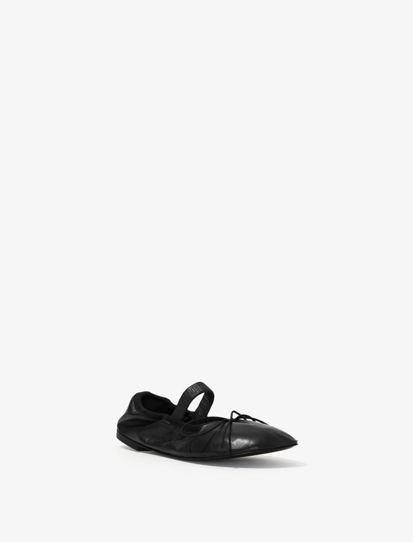 Proenza Schouler Proenza Schouler Glove Mary Jane Ballet Flats - Black