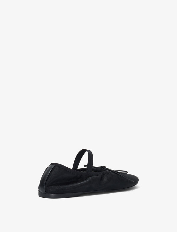 Proenza Schouler Proenza Schouler Glove Mary Jane Ballet Flats In Mesh - Black