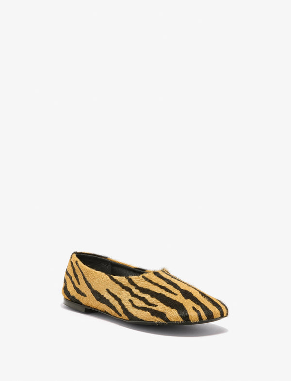 Proenza Schouler Proenza Schouler Glove Slippers In Haircalf - Orange / Black