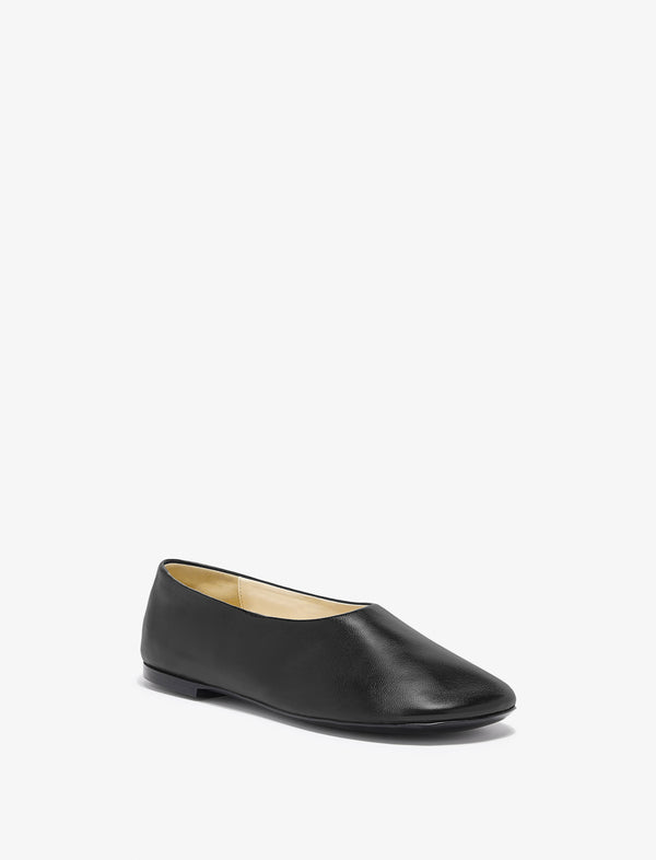 proenza schouler Proenza Schouler Glove Slippers in Slick Nappa - Black