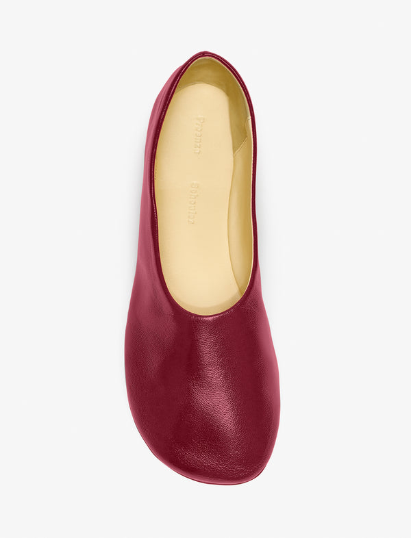 Proenza Schouler Proenza Schouler Glove Slippers In Slick Nappa - Merlot