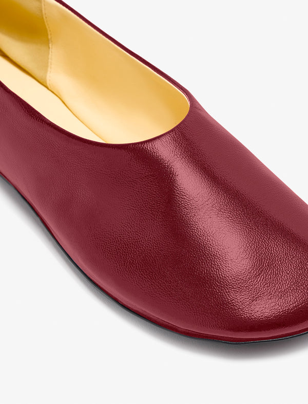 Proenza Schouler Proenza Schouler Glove Slippers In Slick Nappa - Merlot