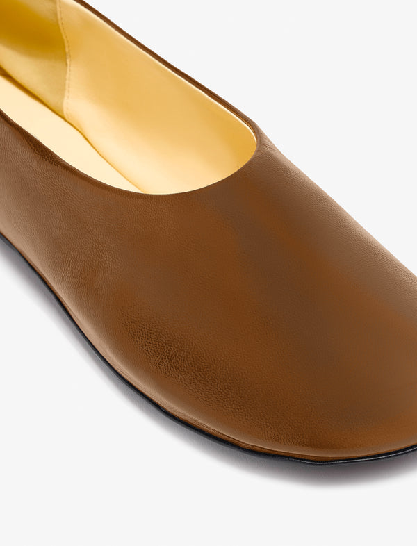 Proenza Schouler Proenza Schouler Glove Slippers In Slick Nappa - Mud