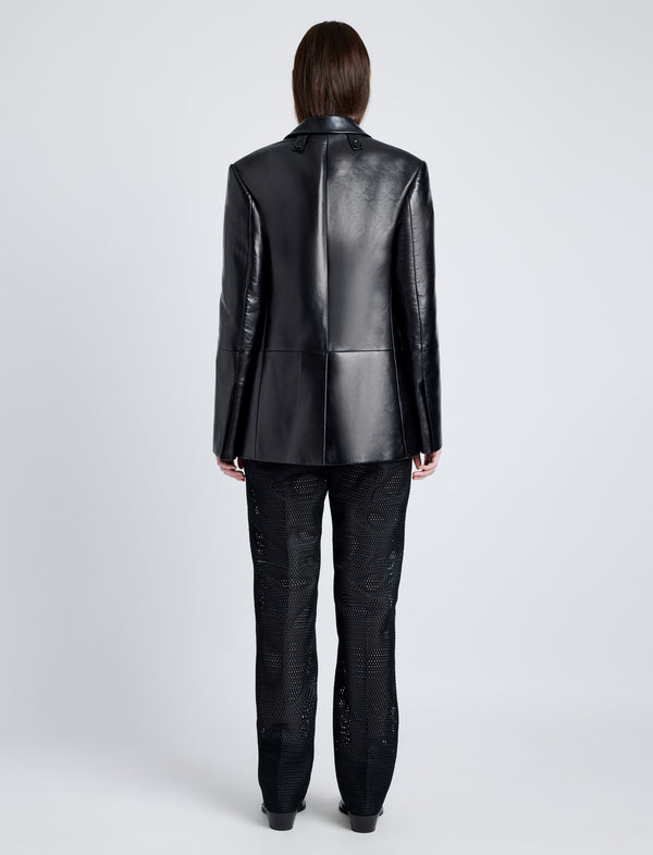 Proenza Schouler Proenza Schouler Hayes Jacket In Leather - Black