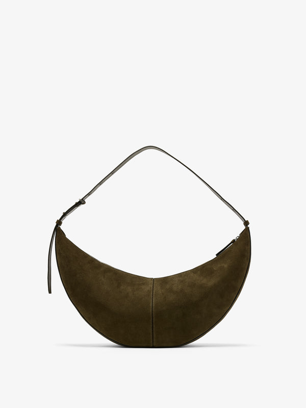 Proenza Schouler Proenza Schouler Hobo Slide Bag In Soft Suede - Olive