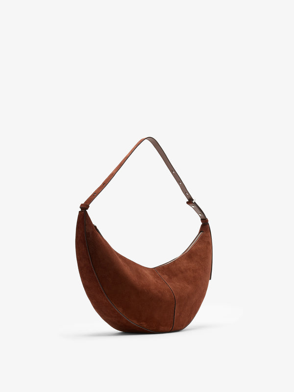 Proenza Schouler Proenza Schouler Hobo Slide Bag In Soft Suede - Rust