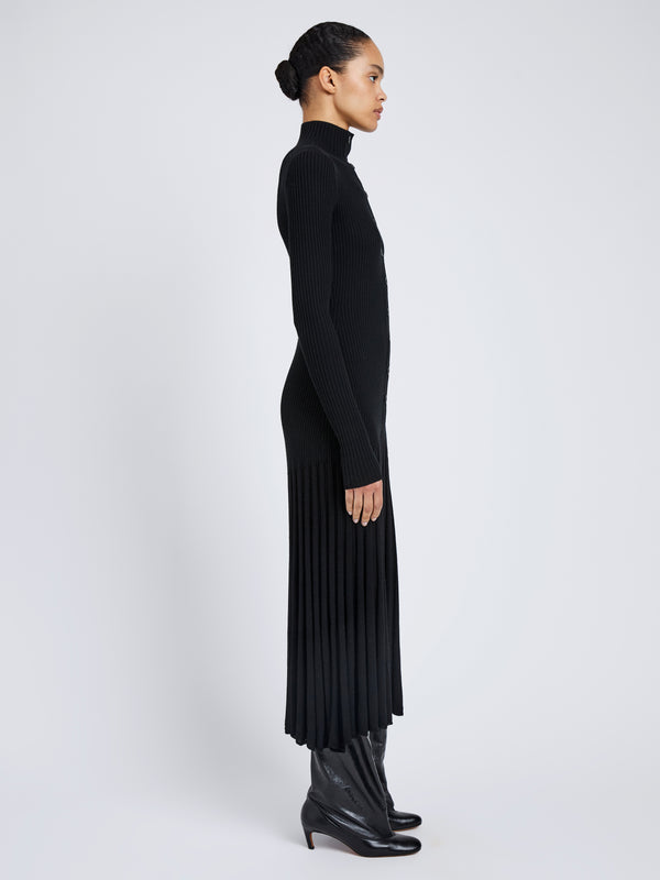 Proenza Schouler Proenza Schouler Jada Dress In Superfine Merino - Black
