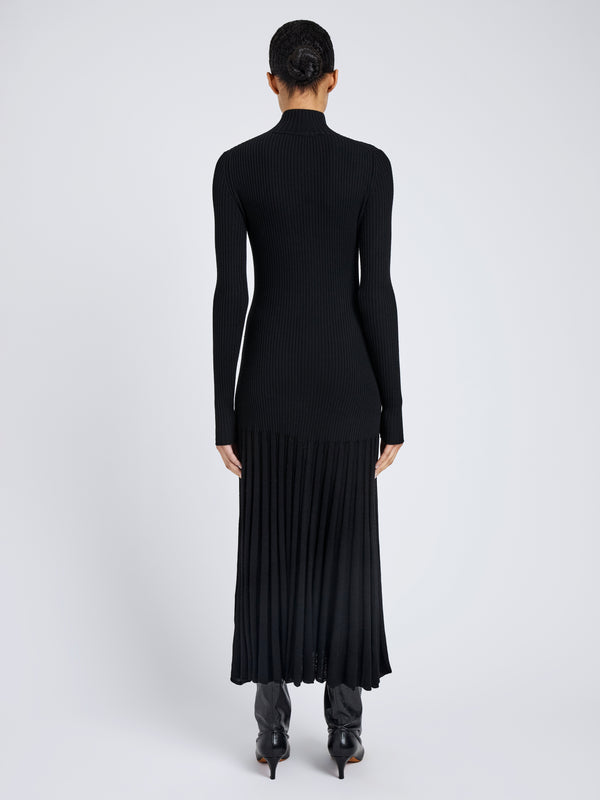Proenza Schouler Proenza Schouler Jada Dress In Superfine Merino - Black