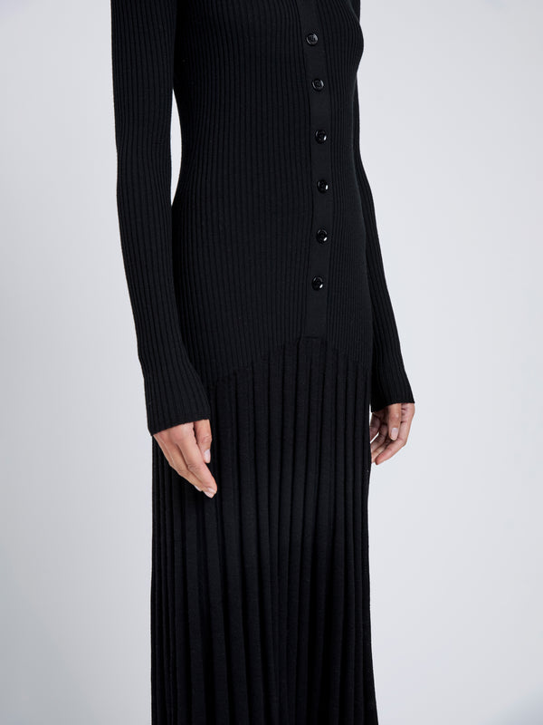 Proenza Schouler Proenza Schouler Jada Dress In Superfine Merino - Black