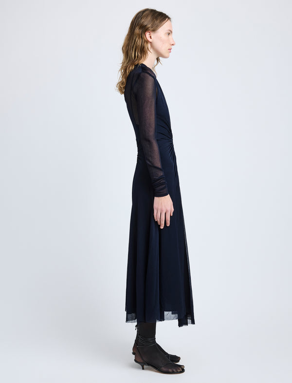 Proenza Schouler Proenza Schouler Kerstin Dress In Crepe Jersey - Midnight