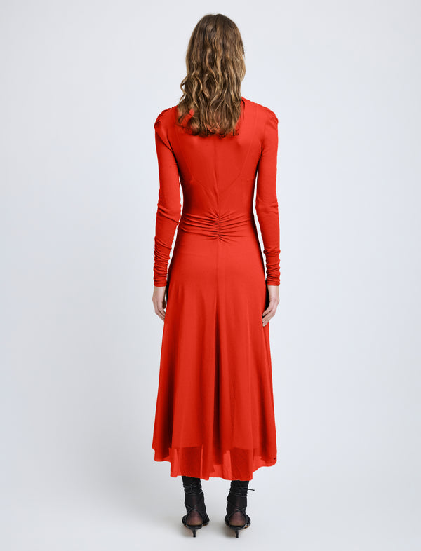 Proenza Schouler Proenza Schouler Kerstin Dress In Crepe Jersey - Red