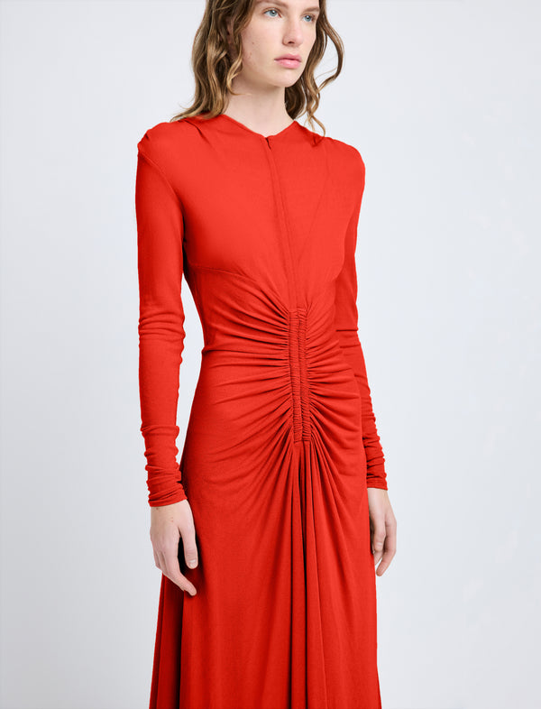Proenza Schouler Proenza Schouler Kerstin Dress In Crepe Jersey - Red