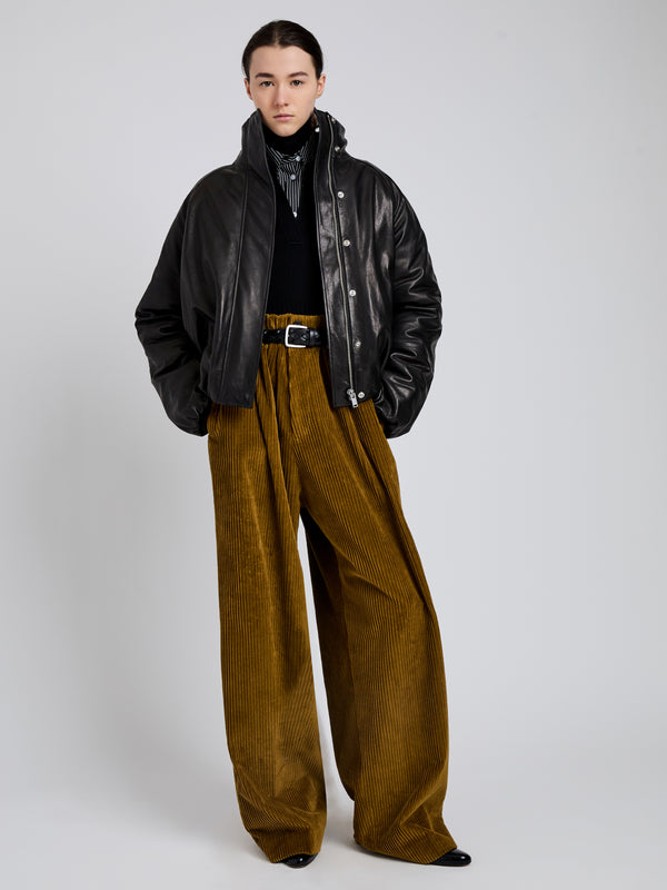 Proenza Schouler Proenza Schouler Laney Jacket In Semigloss Leather - Black