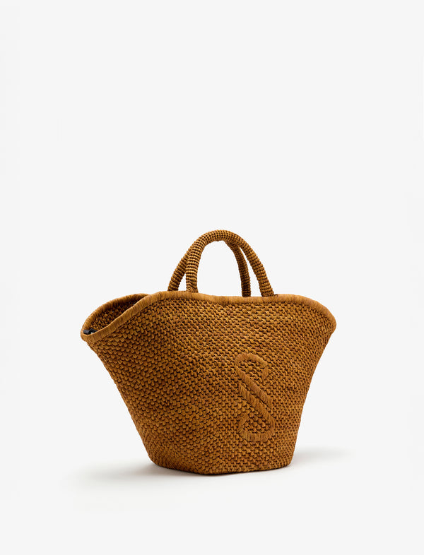 Proenza Schouler Proenza Schouler Large Chelsea Tote In Natural Raffia - Honey