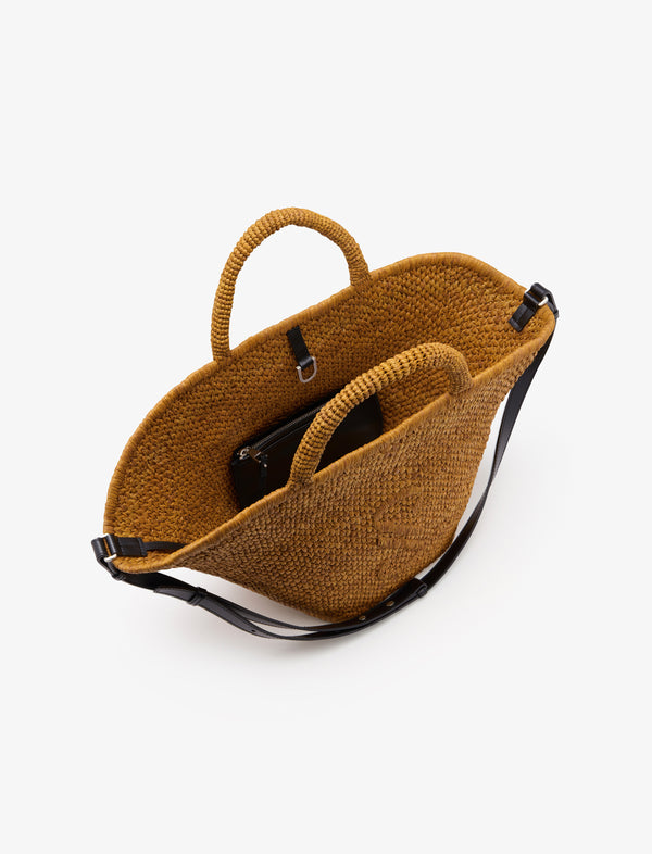Proenza Schouler Proenza Schouler Large Chelsea Tote In Natural Raffia - Honey