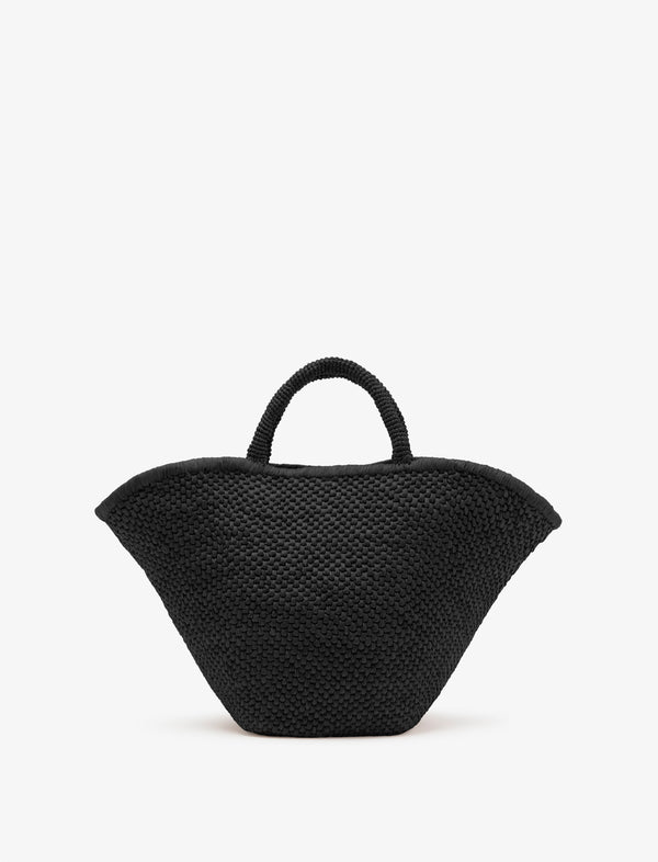Proenza Schouler Proenza Schouler Large Chelsea Tote In Natural Raffia - Black