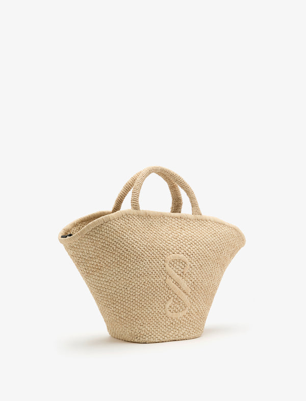 Proenza Schouler Proenza Schouler Large Chelsea Tote In Natural Raffia - Natural