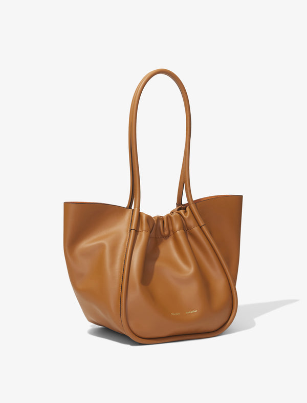 Proenza Schouler Proenza Schouler Large Ruched Tote - Cognac