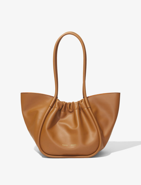 proenza schouler Proenza Schouler Large Ruched Tote - Cognac