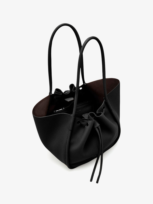 Proenza Schouler Proenza Schouler Large Ruched Tote In Soft Pebbled Calf - Black