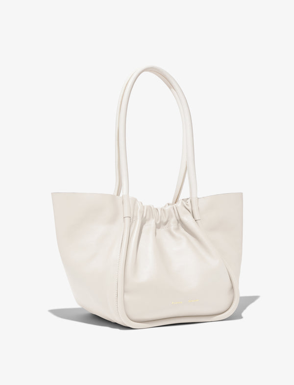 Proenza Schouler Proenza Schouler Large Ruched Tote - Ivory