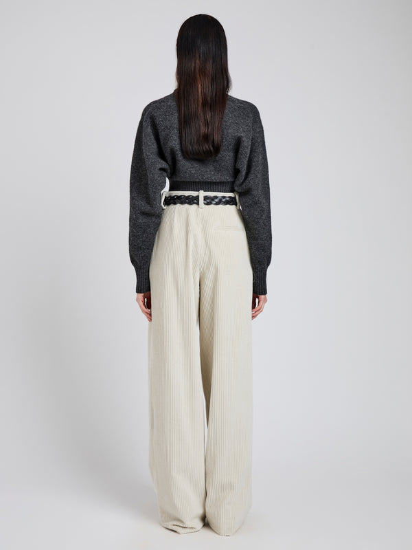 Proenza Schouler Proenza Schouler Lidie Pant In Corduroy - Ecru
