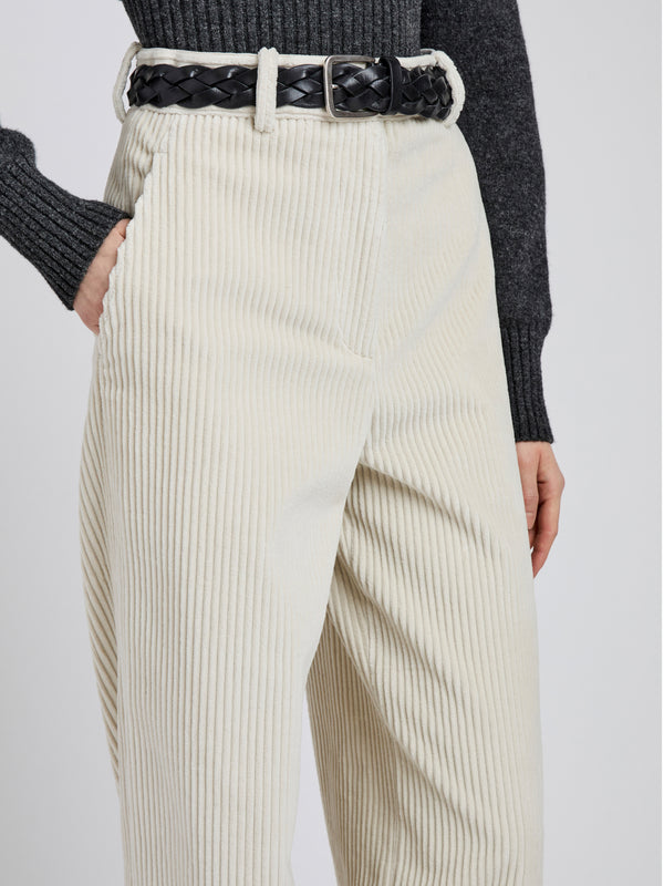 Proenza Schouler Proenza Schouler Lidie Pant In Corduroy - Ecru