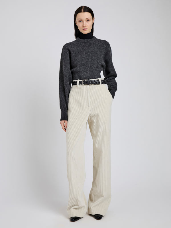 proenza schouler Proenza Schouler Lidie Pant in Corduroy - Ecru