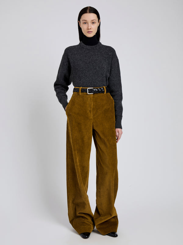 proenza schouler Proenza Schouler Lidie Pant in Corduroy - Fatigue