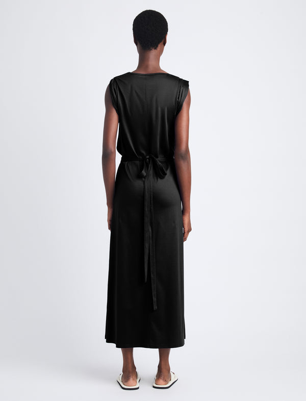 Proenza Schouler Proenza Schouler Lynn Dress In Eco Cotton Jersey - Black