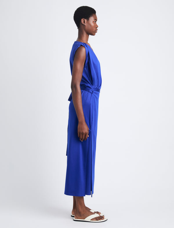 Proenza Schouler Proenza Schouler Lynn Dress In Eco Cotton Jersey - Cobalt