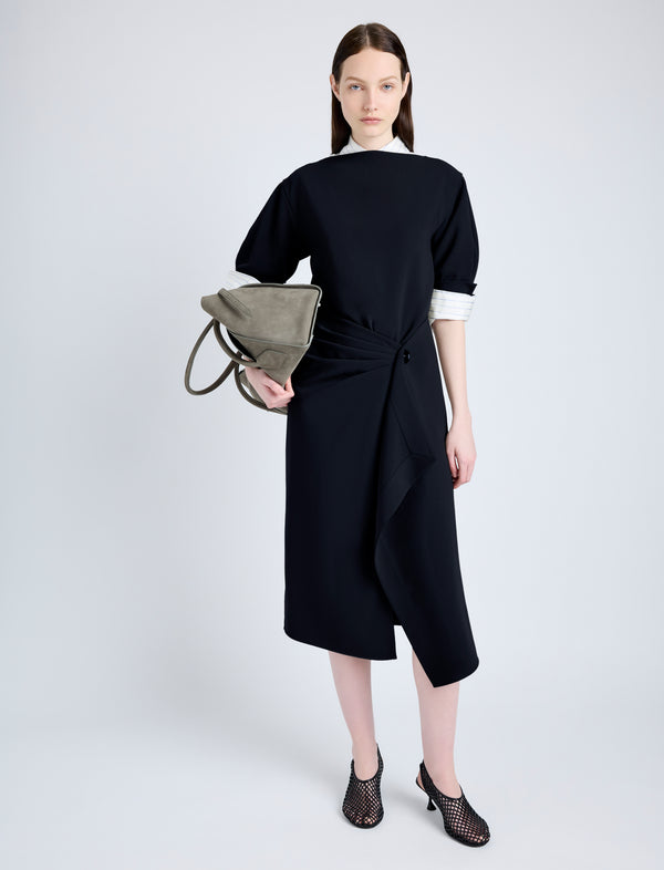 proenza schouler Proenza Schouler Maisie Dress in Matte Double Crepe - Black