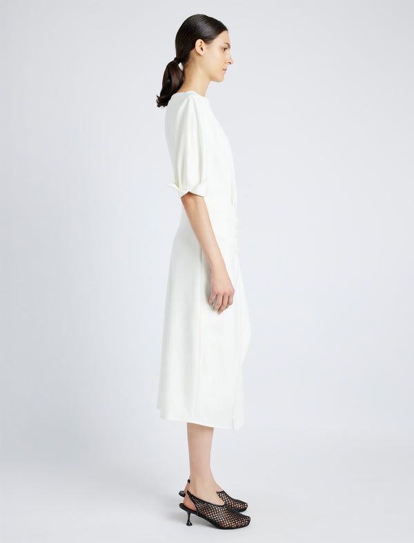 Proenza Schouler Proenza Schouler Maisie Dress In Matte Double Crepe - Ivory