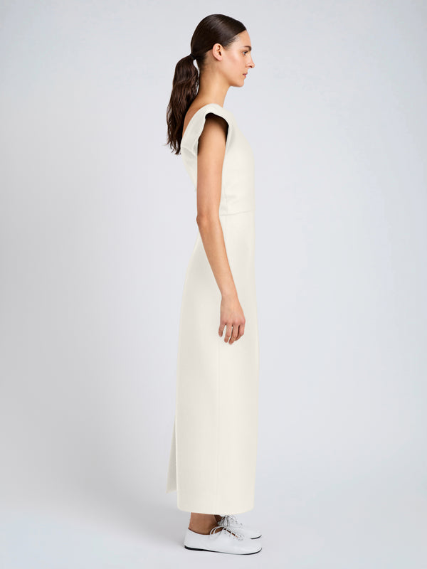 Proenza Schouler Proenza Schouler Mariam Dress In Wool Scuba - Off White