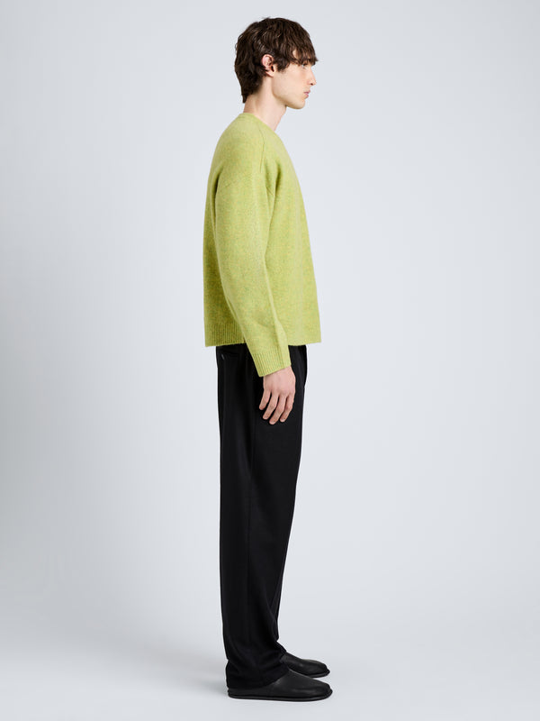 Proenza Schouler Proenza Schouler Mens Charles Sweater In Spongy Yak - Seagrass