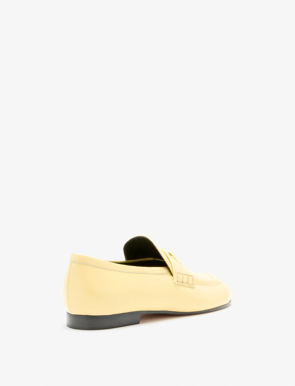 Proenza Schouler Proenza Schouler Mini Monogram Loafers In Slick Nappa - Resin