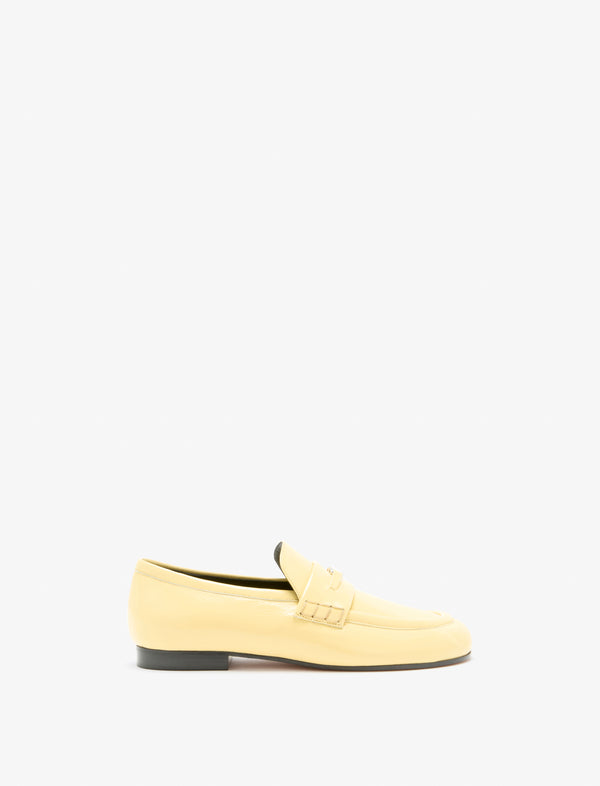 proenza schouler Proenza Schouler Mini Monogram Loafers in Slick Nappa - Resin