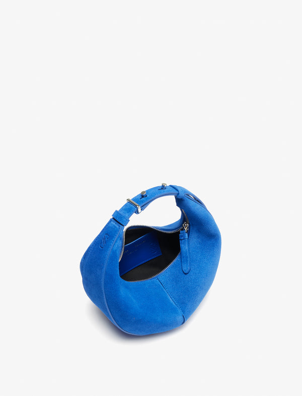 Proenza Schouler Proenza Schouler Mini Slide Bag In Soft Suede - Cobalt