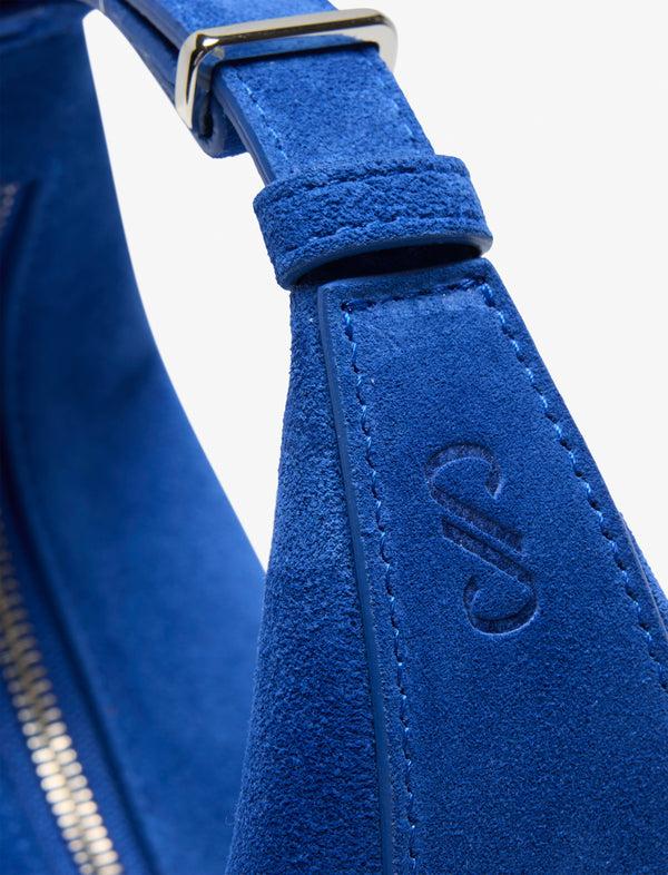 Proenza Schouler Proenza Schouler Mini Slide Bag In Soft Suede - Cobalt