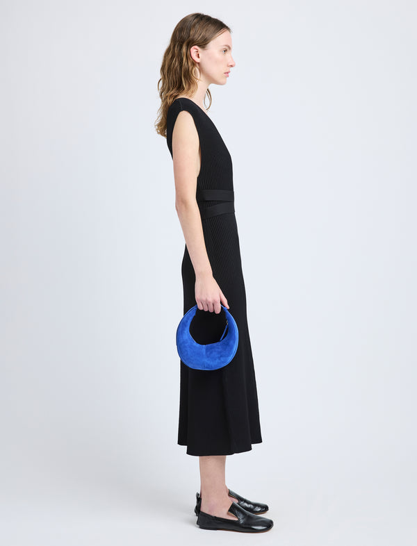 proenza schouler Proenza Schouler Mini Slide Bag in Soft Suede - Cobalt