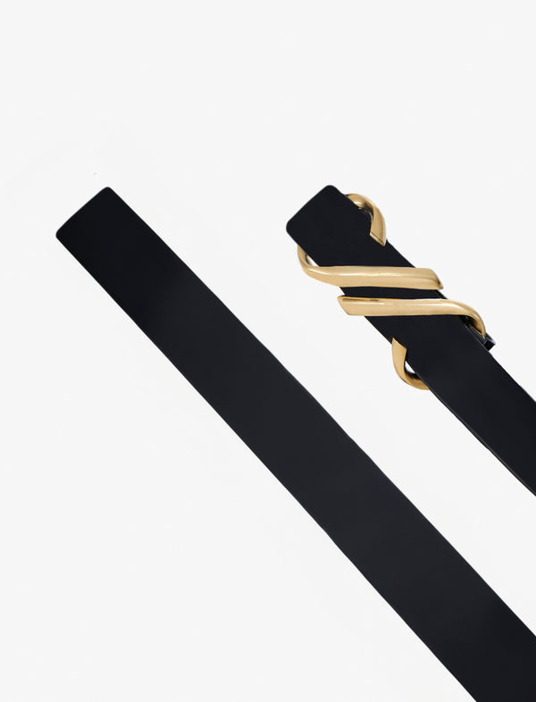 Proenza Schouler Proenza Schouler Monogram Belt - Black