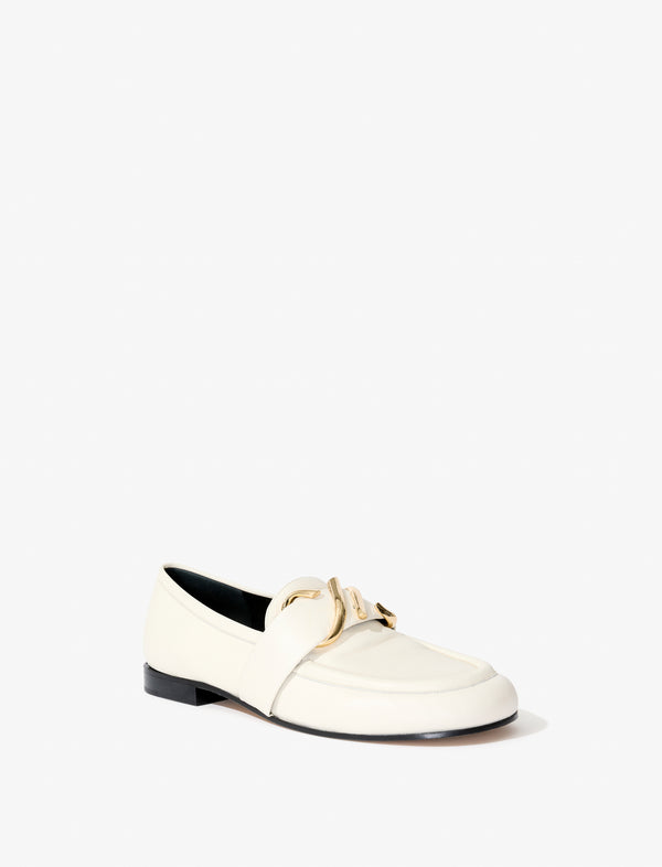 Proenza Schouler Proenza Schouler Monogram Loafers - Cream