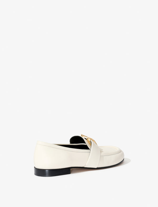 Proenza Schouler Proenza Schouler Monogram Loafers - Cream