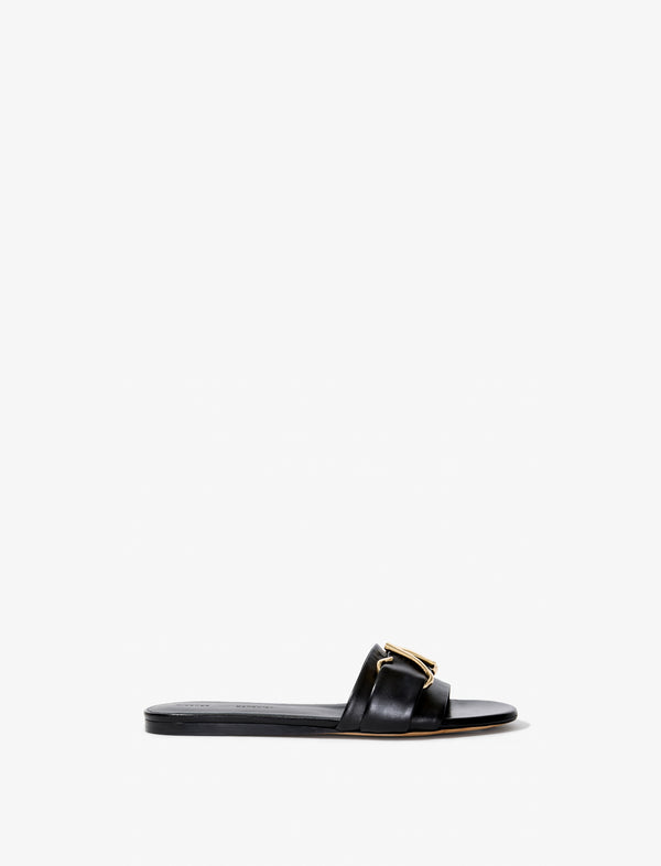 proenza schouler Proenza Schouler Monogram Slide Sandals - Black