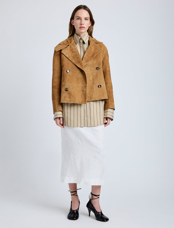 Proenza Schouler Proenza Schouler Nola Jacket In Suede - Pony